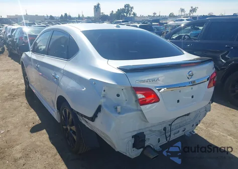 2017 Nissan Sentra Sr из США, поврежденный, VIN 3N1AB7AP8HY268138